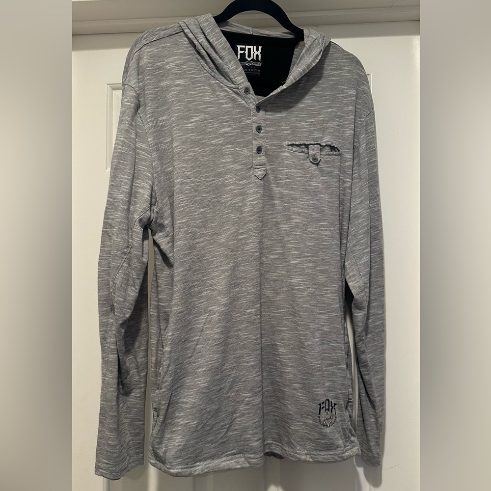 Lightweight hooded Fox Sweatshirt